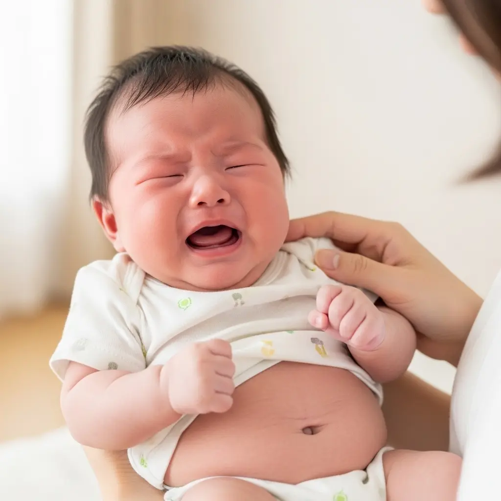 How to tell if a newborn is gassy