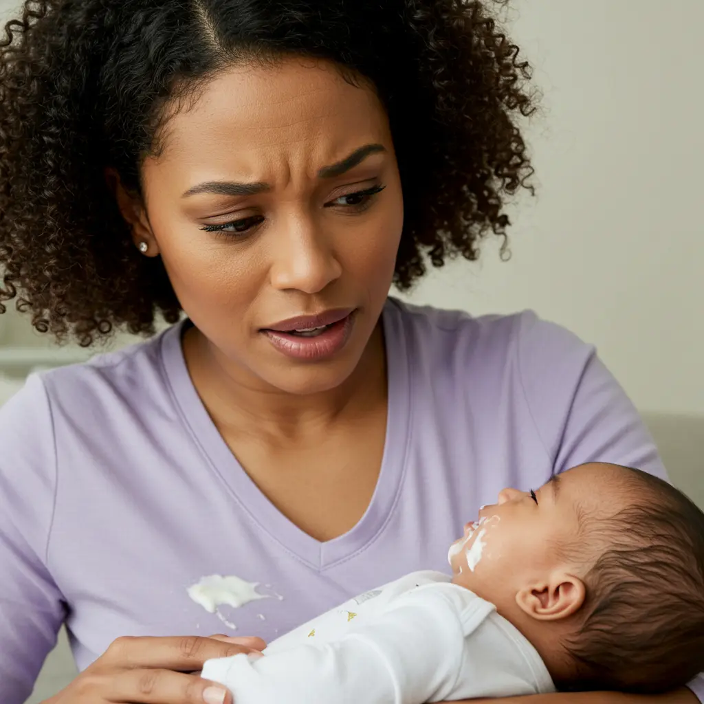 How to tell if spit up is from overfeeding