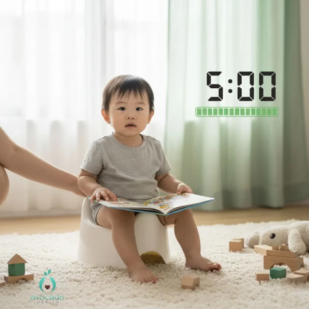 How Long Should A Child Sit On The Toilet During Potty Training