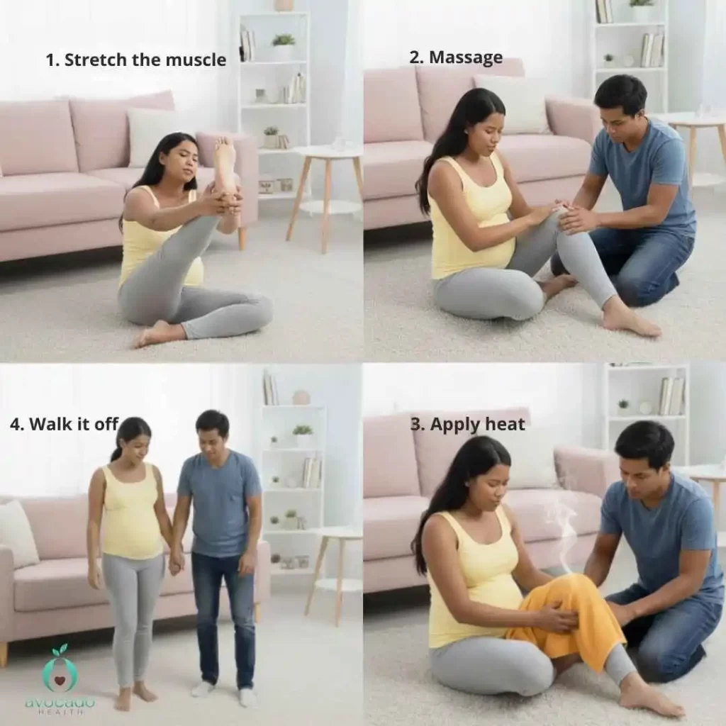 How To Alleviate Leg Cramps During Pregnancy 4 Home Remedies