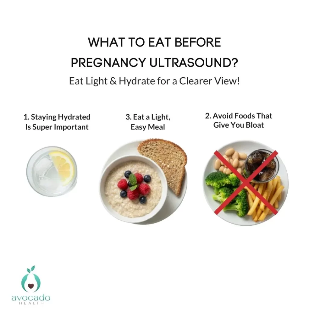 What To Eat Before Pregnancy Ultrasound