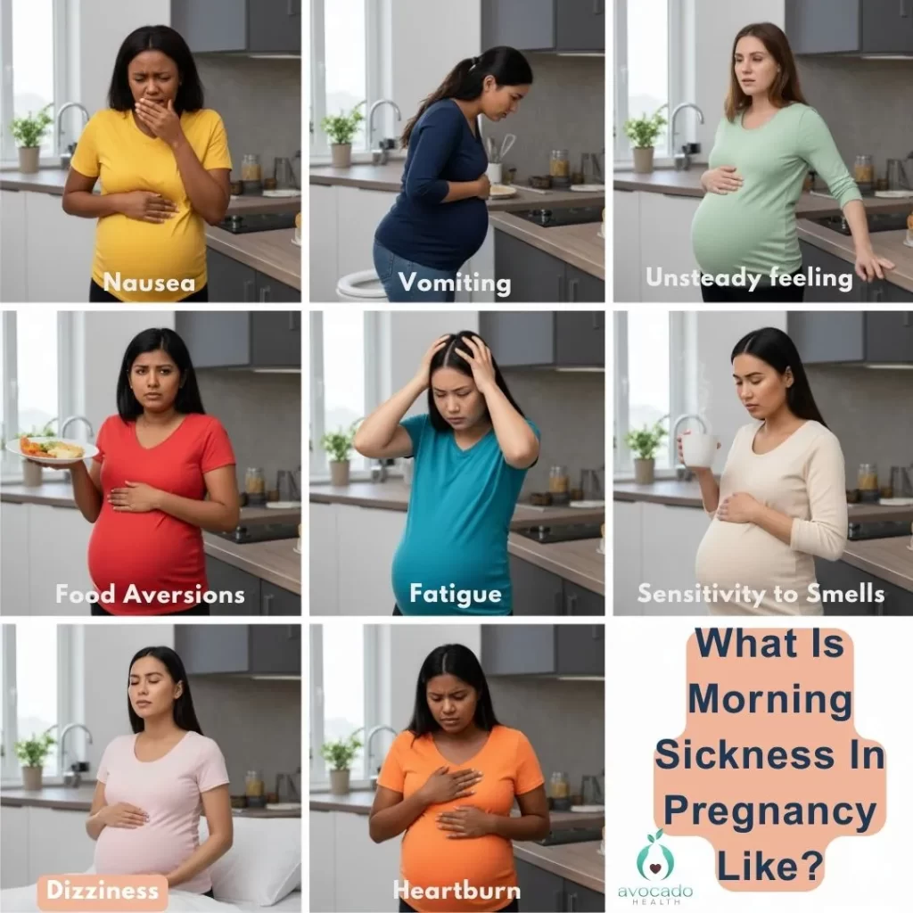 What is morning sickness in pregnancy like