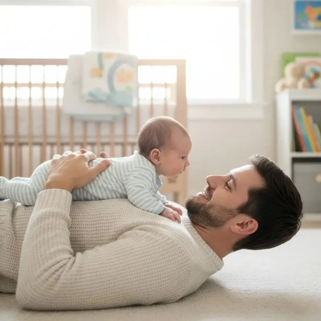 Tummy Time Positions For Infants on your chest