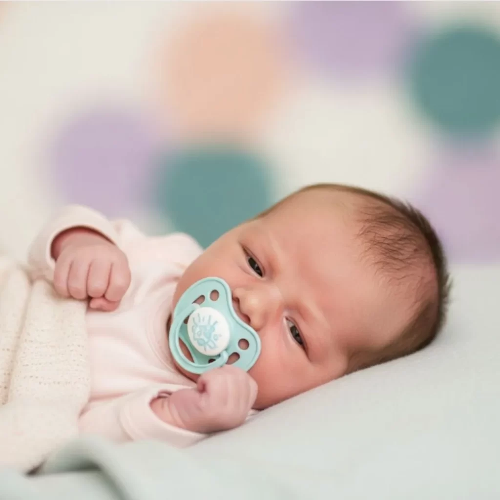Can a pacifier help newborn hiccups