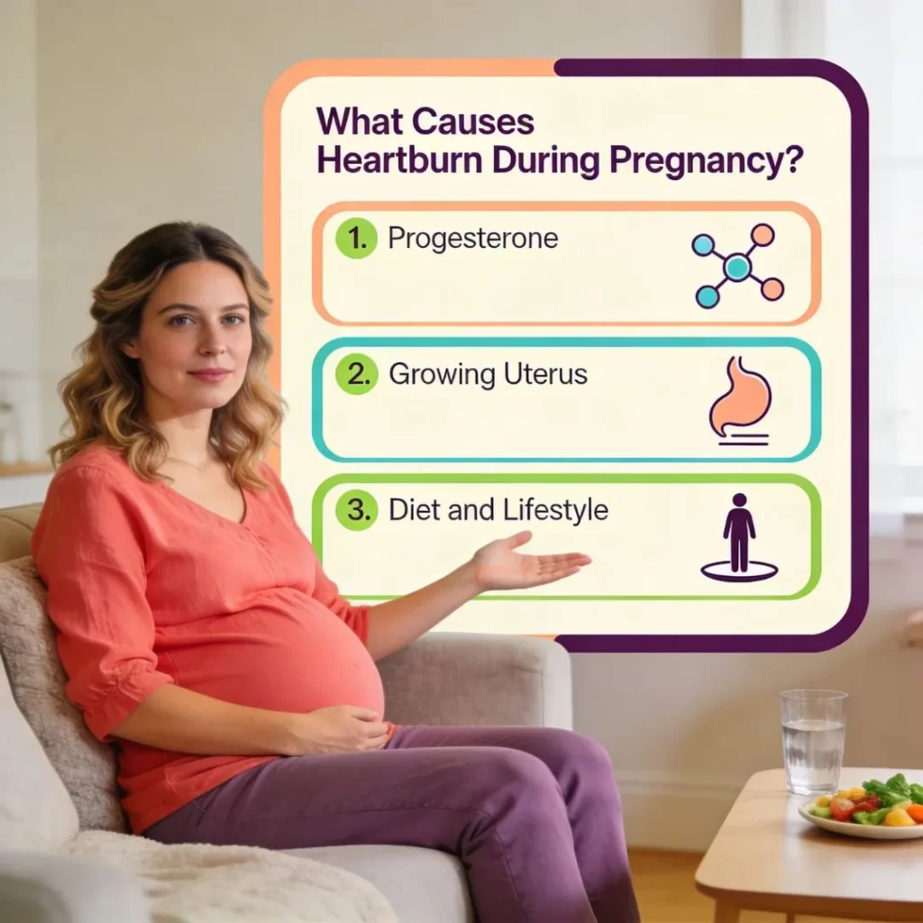 What Causes Heartburn During Pregnancy