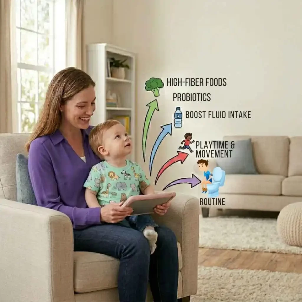 What Helps Toddlers With Constipation, and what are the natural laxatives