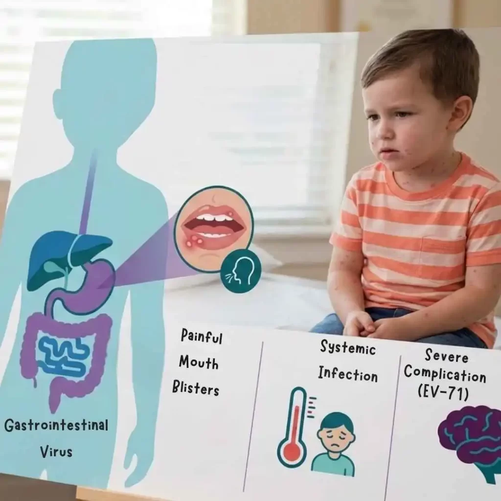 Why Do Vomiting and Diarrhea Happen with Hand, Foot, and Mouth Disease